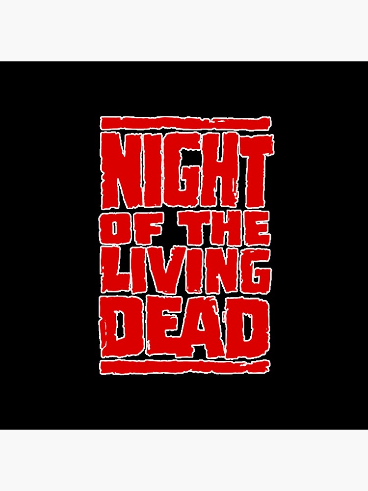 Night Of The Living Dead New Throw Pillow - Image 2