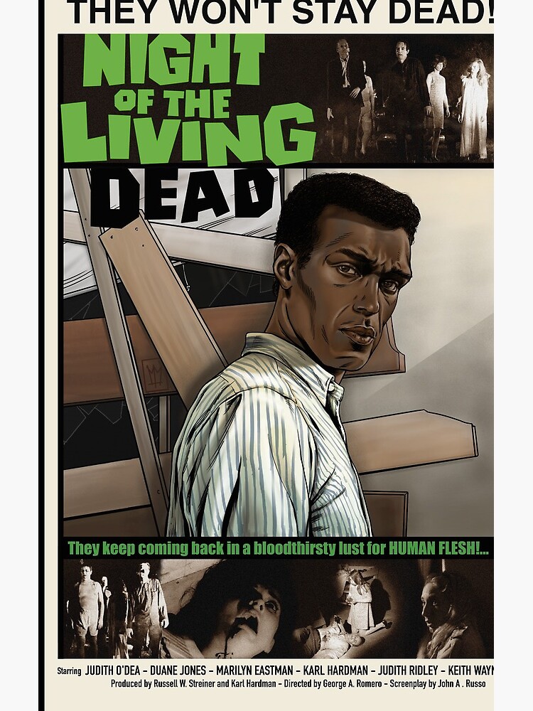 Night Of The Living Dead Ben Shower Curtain - Image 2