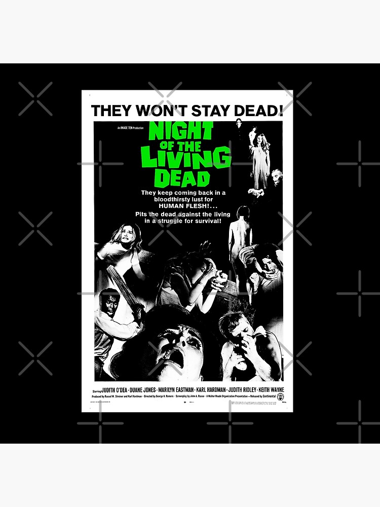 Night Of The Living Dead Vintage Tapestry - Image 2