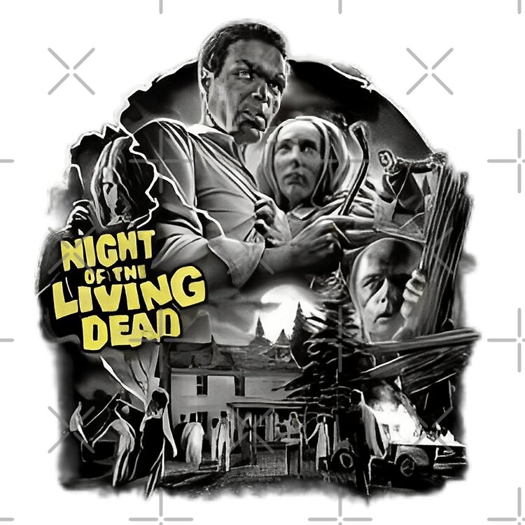 Night Of The Living Dead Retro Tote Bag - Image 2