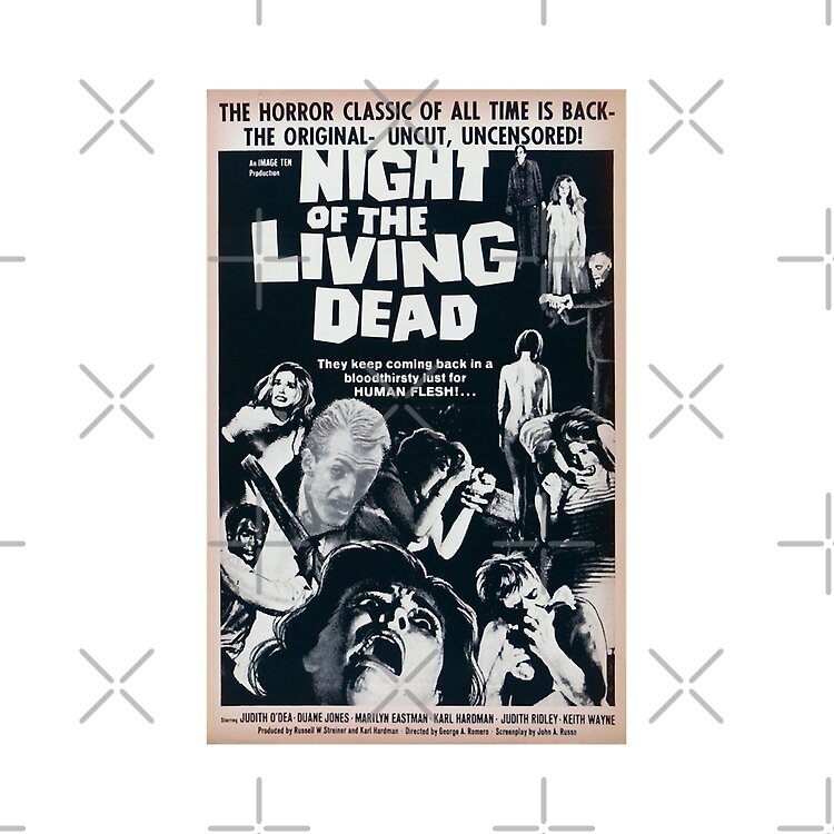 Lover Gifts Dead Night Of The Living Dead Retro Vintage Tote Bag - Image 2