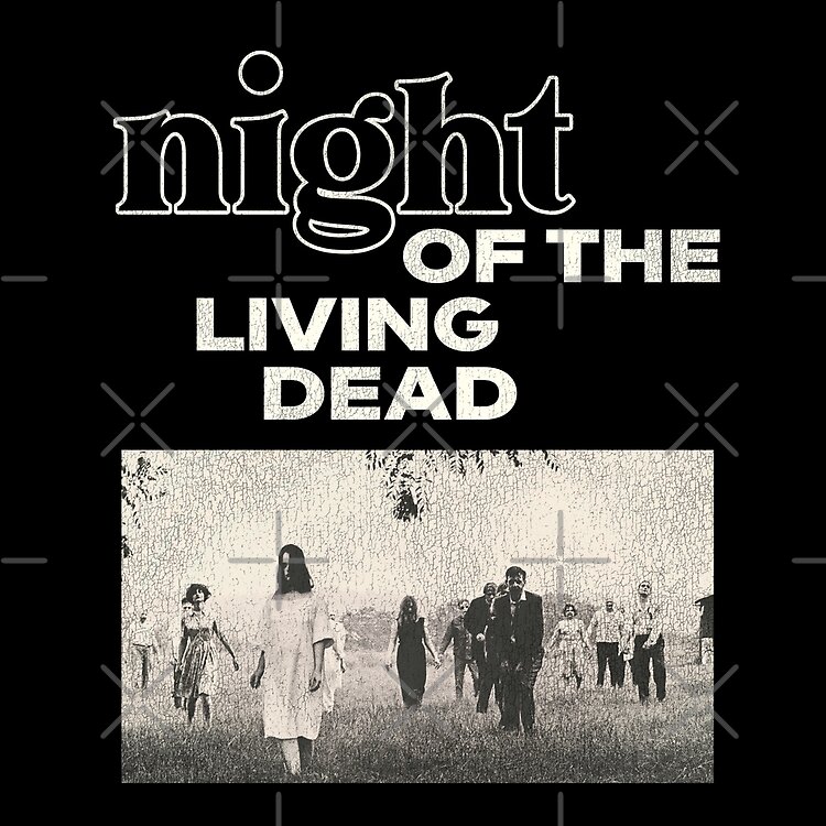 Night Of The Living Dead Horror Zombie Tote Bag - Image 2