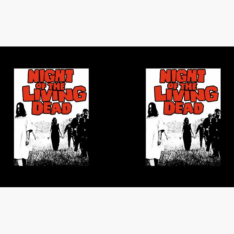 Zombie Movie Print Zombie Night Of The Living Dead Horror Film Mug - Image 2