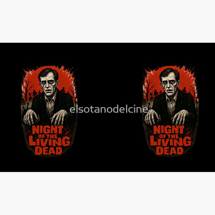 Night Of The Living Dead Fan Art Design Mug - Image 2