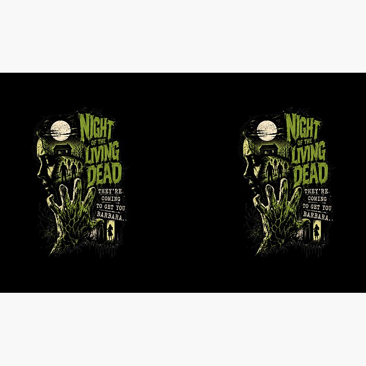Night Of The Living Dead Vintage Zombie Horror Movie Mug - Image 2