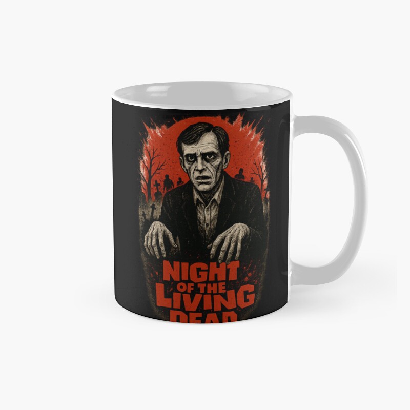 Night Of The Living Dead Fan Art Design Mug