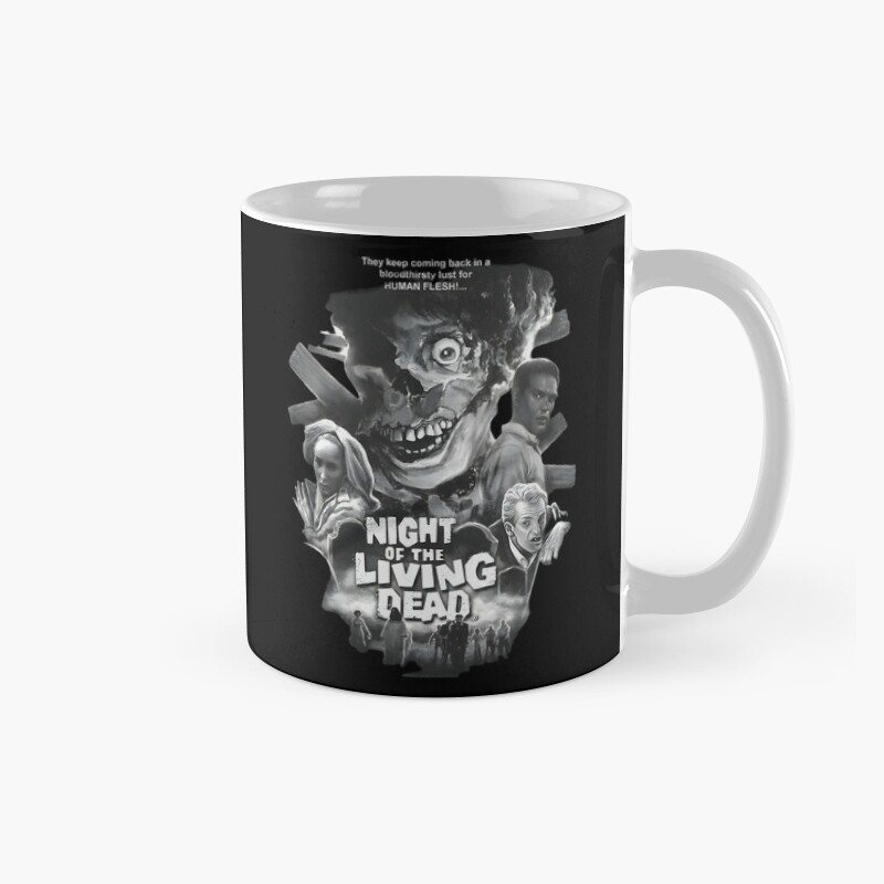 Movie Film Halloween Horror Scary Vintage Mug