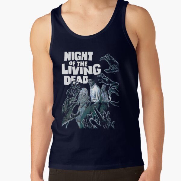 Night Of The Living Dead Vintage Retro Tank Top - Image 5