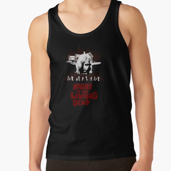 Night Of The Living Dead Scared Tank Top - Image 2