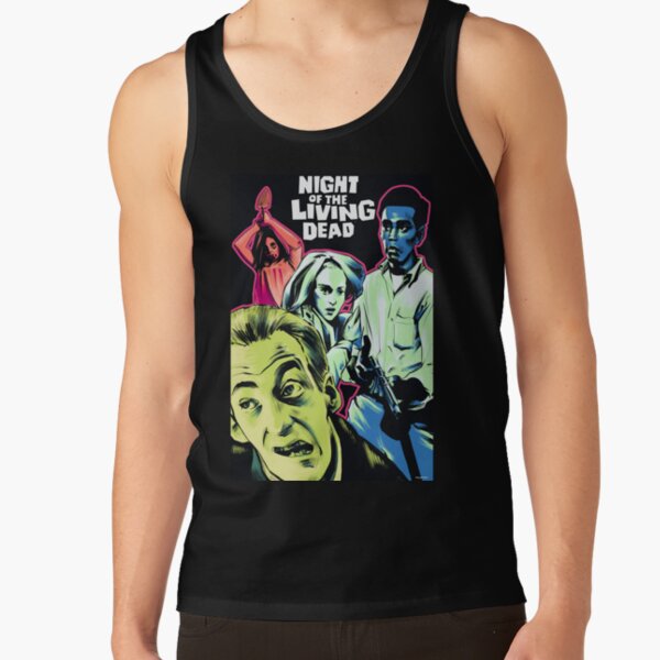 Night Of The Living Dead Movie Art Variant Tank Top - Image 2