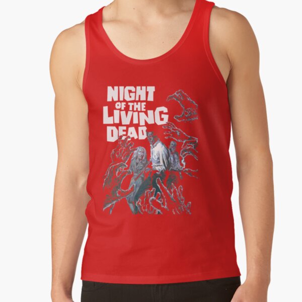 Night Of The Living Dead Vintage Retro Tank Top - Image 4