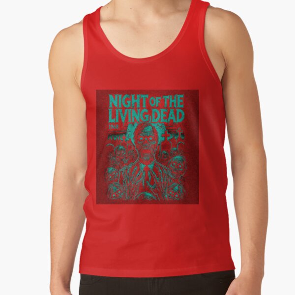 Night Of The Living Dead 1968 Horror Zombie Tank Top - Image 4