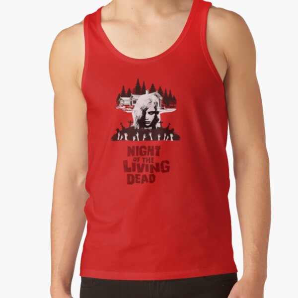 Night Of The Living Dead Scared Tank Top - Image 4
