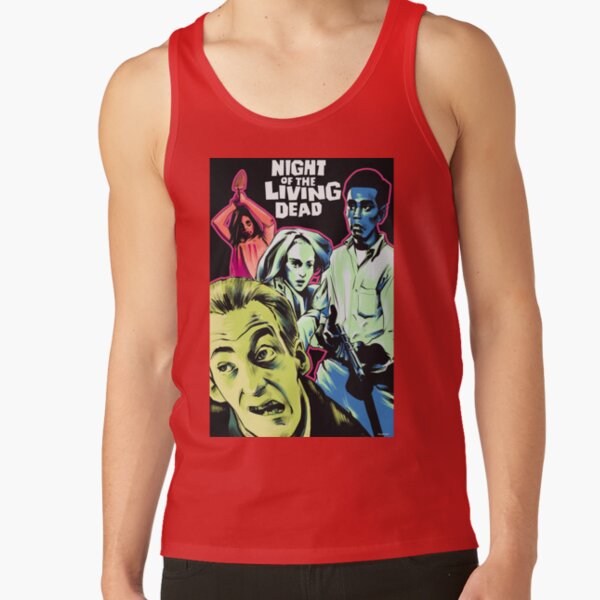 Night Of The Living Dead Movie Art Variant Tank Top - Image 4