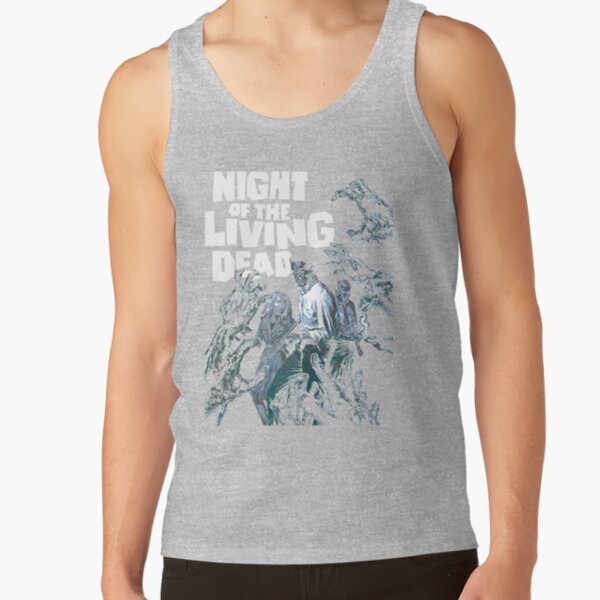 Night Of The Living Dead Vintage Retro Tank Top - Image 3