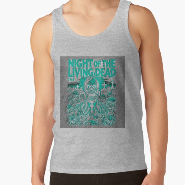 Night Of The Living Dead 1968 Horror Zombie Tank Top - Image 3