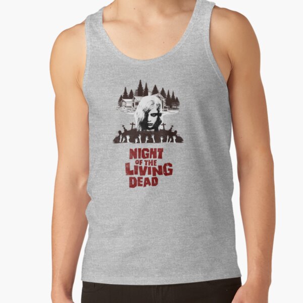 Night Of The Living Dead Scared Tank Top - Image 3