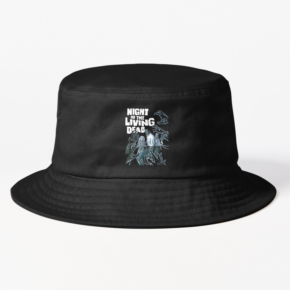 Night Of The Living Dead Vintage Retro Bucket Hat