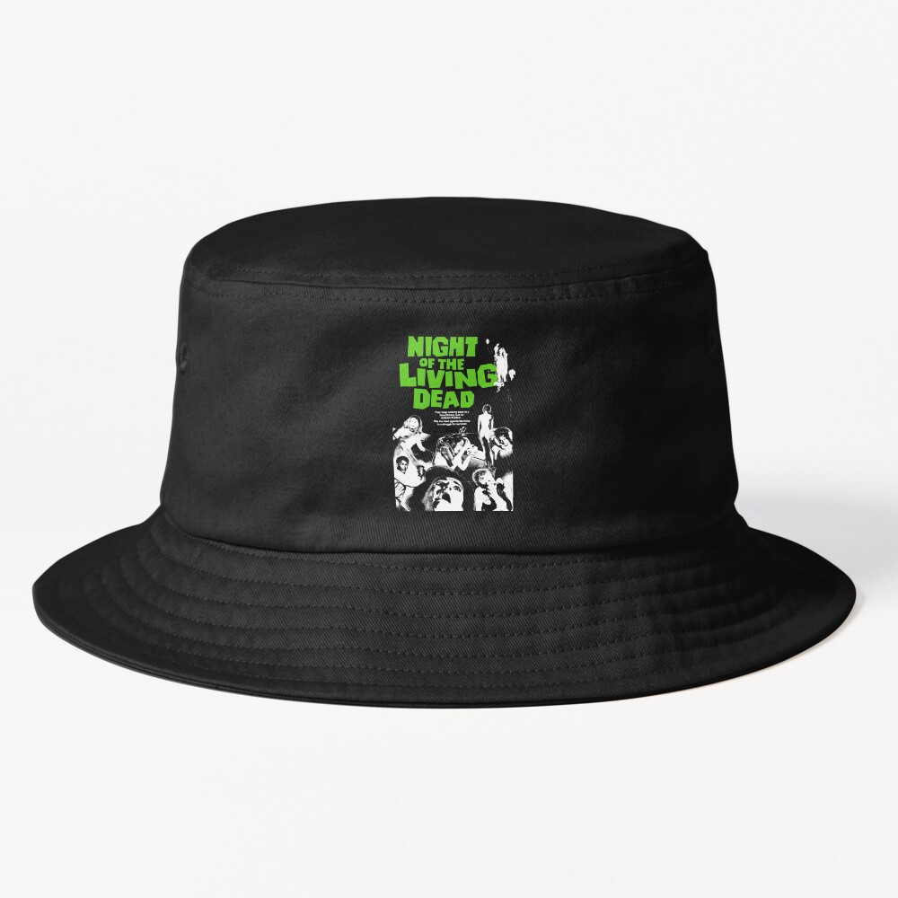 Night Of The Living Dead Vintage Bucket Hat