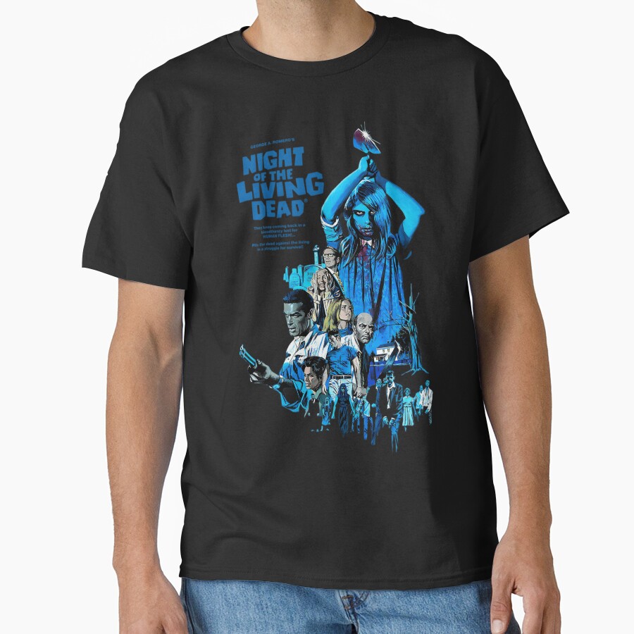 Vintage Scary Halloween Movie Horror Film T-shirt
