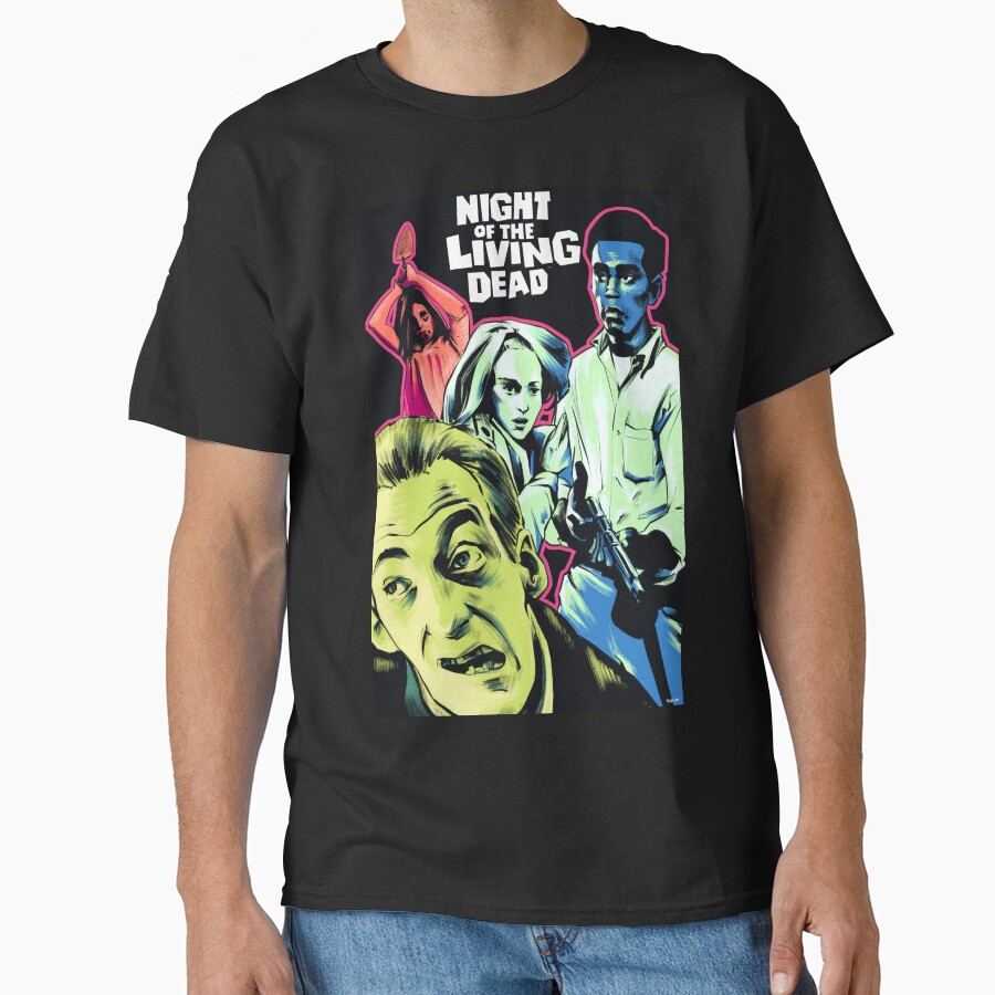 Night Of The Living Dead Movie Art Variant T-shirt - Image 2