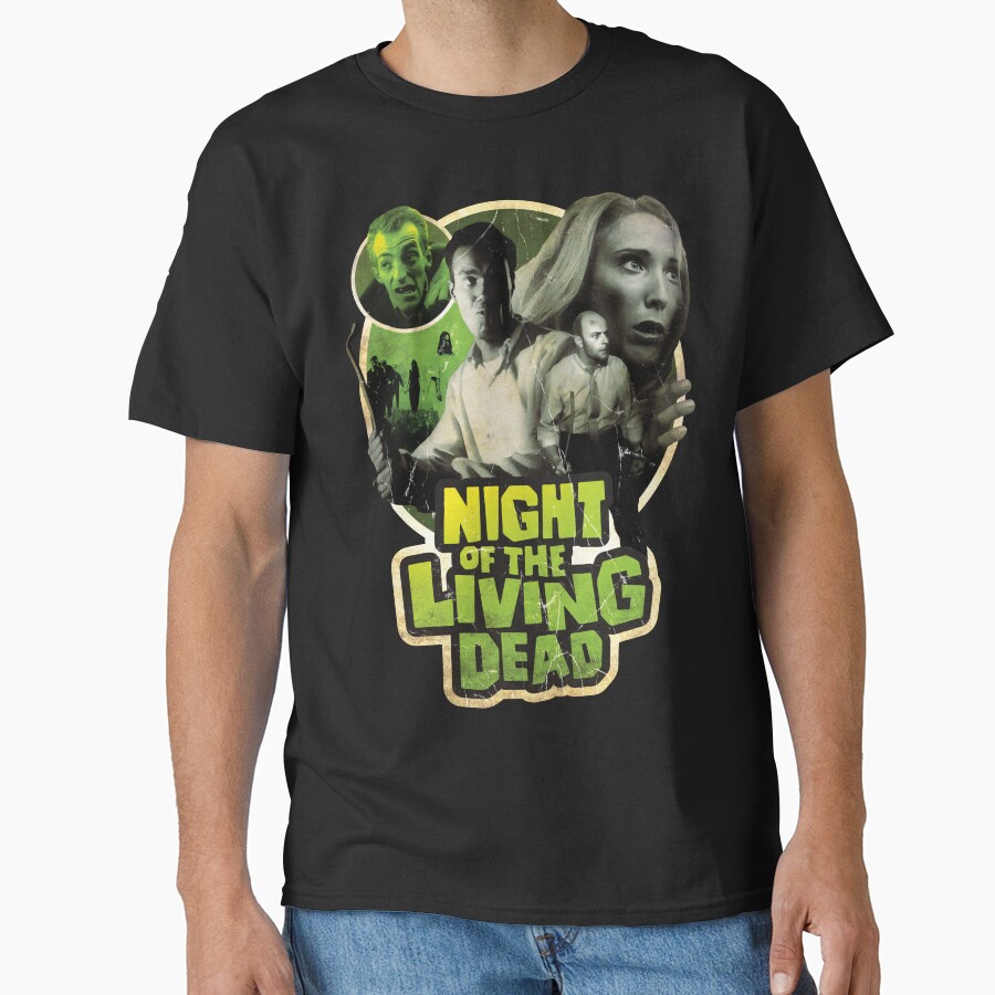 Night Of The Living Dead Grafiti T-shirt - Image 2