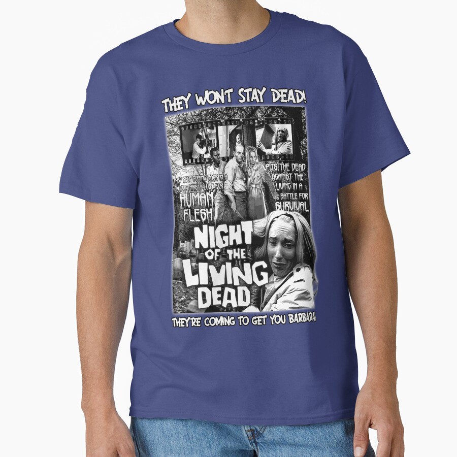 Night Of The Living Dead Retro T-shirt - Image 4