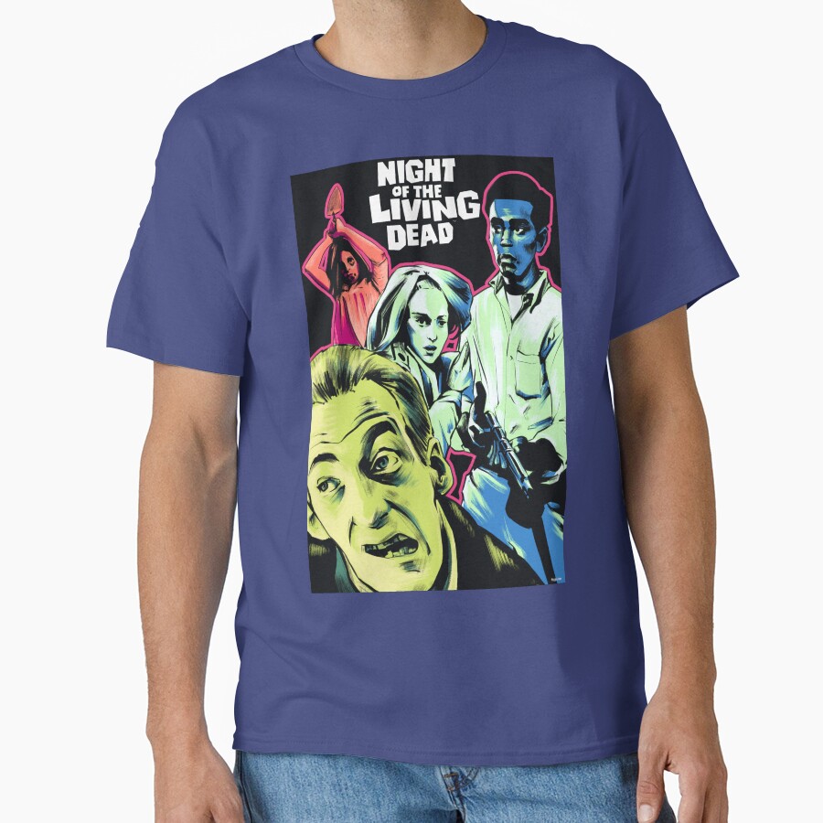 Night Of The Living Dead Movie Art Variant T-shirt - Image 4