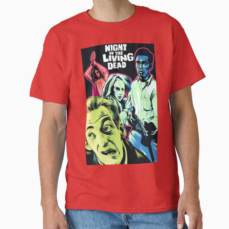 Night Of The Living Dead Movie Art Variant T-shirt - Image 5