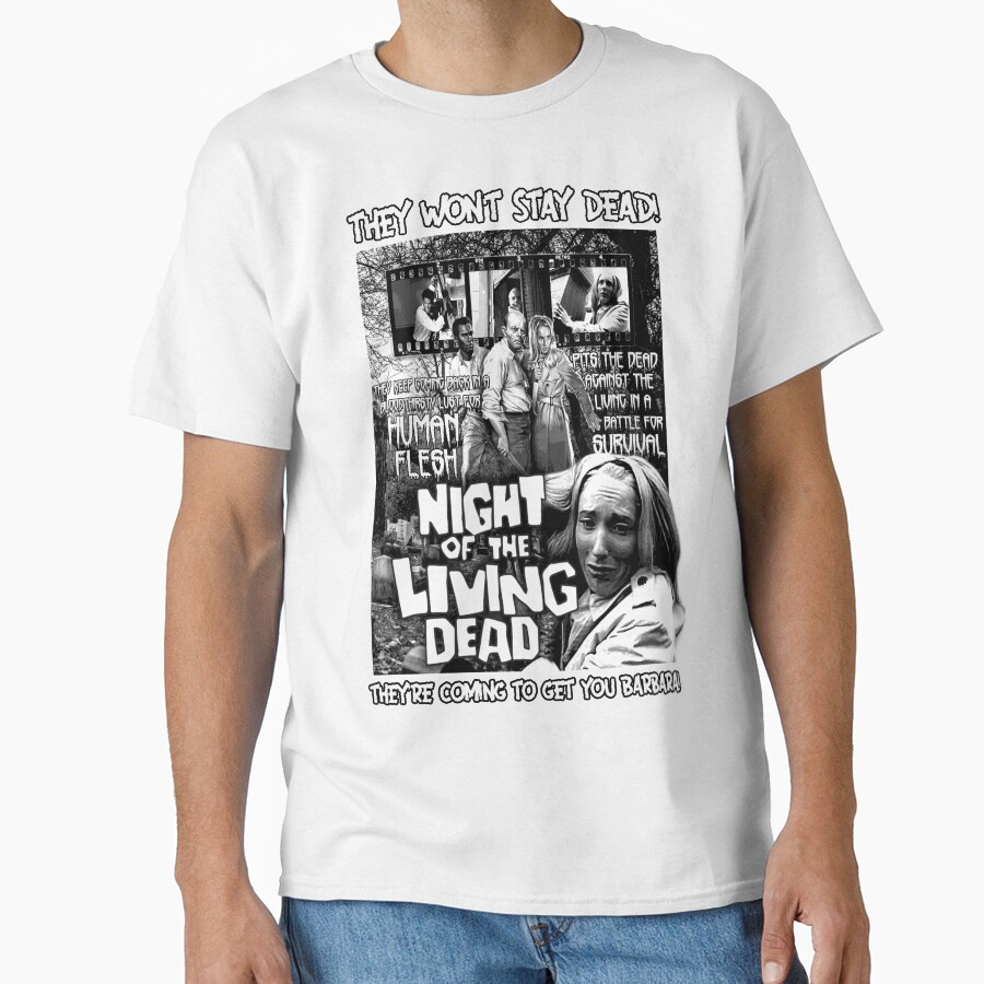 Night Of The Living Dead Retro T-shirt