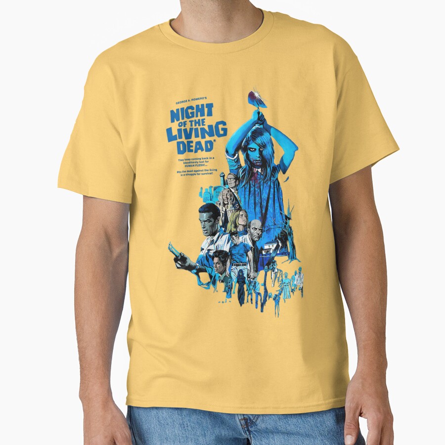 Vintage Scary Halloween Movie Horror Film T-shirt - Image 6