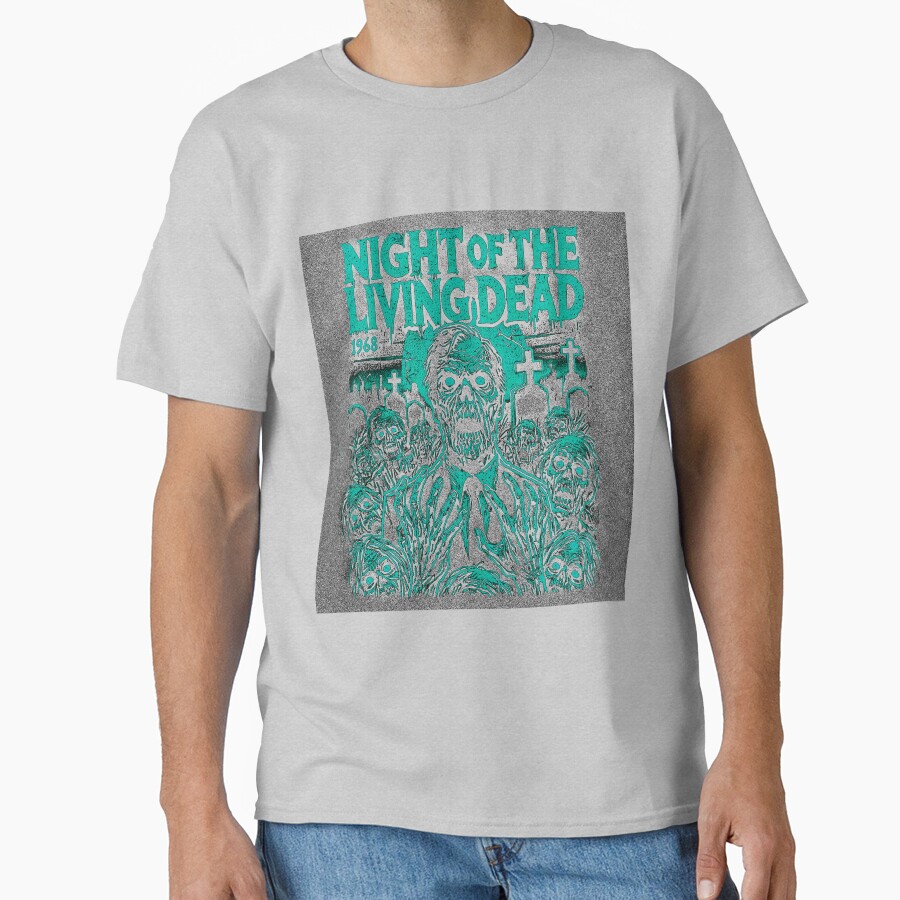 Night Of The Living Dead 1968 Horror Zombie T-shirt