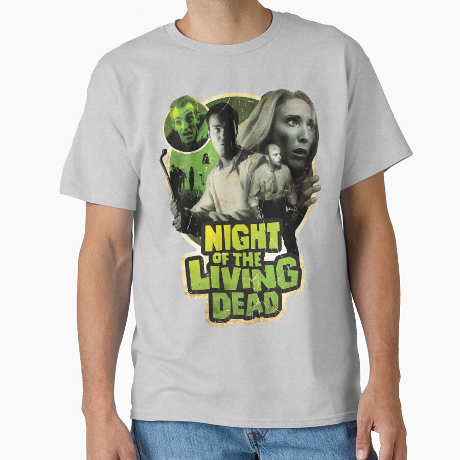 Night Of The Living Dead Grafiti T-shirt - Image 3