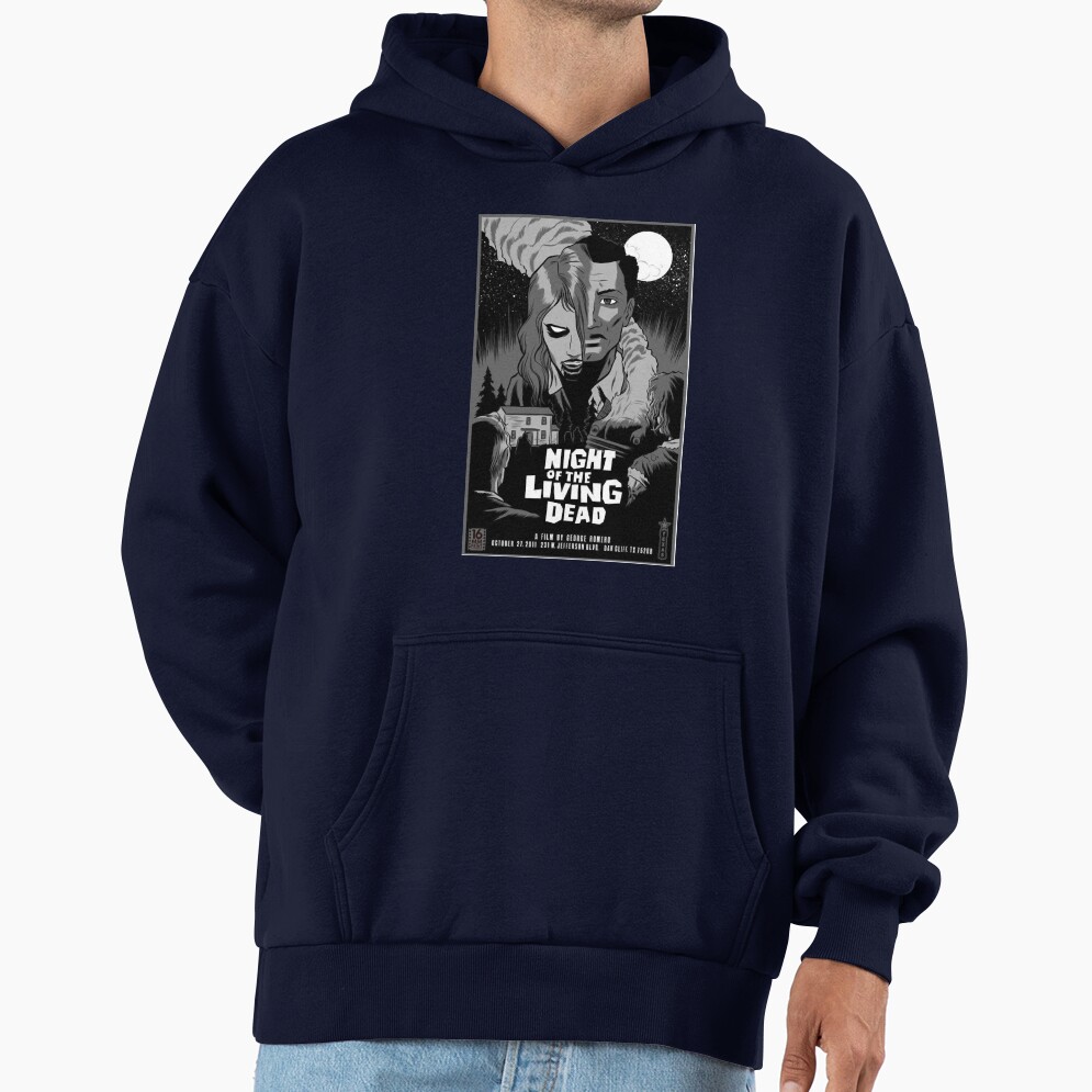 Night Of The Living Dead Cool Graphic Hoodie - Image 5