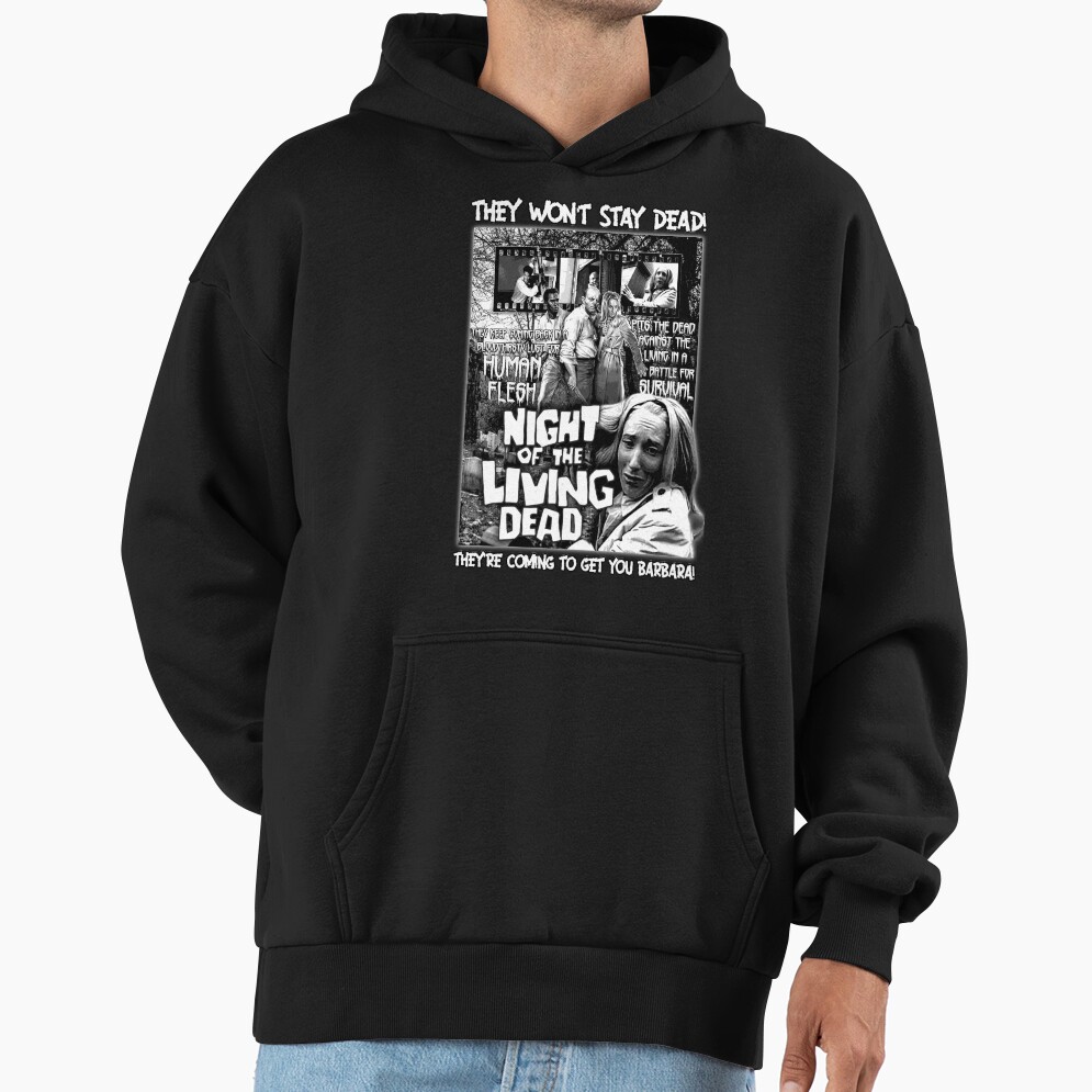Night Of The Living Dead Retro Hoodie - Image 2