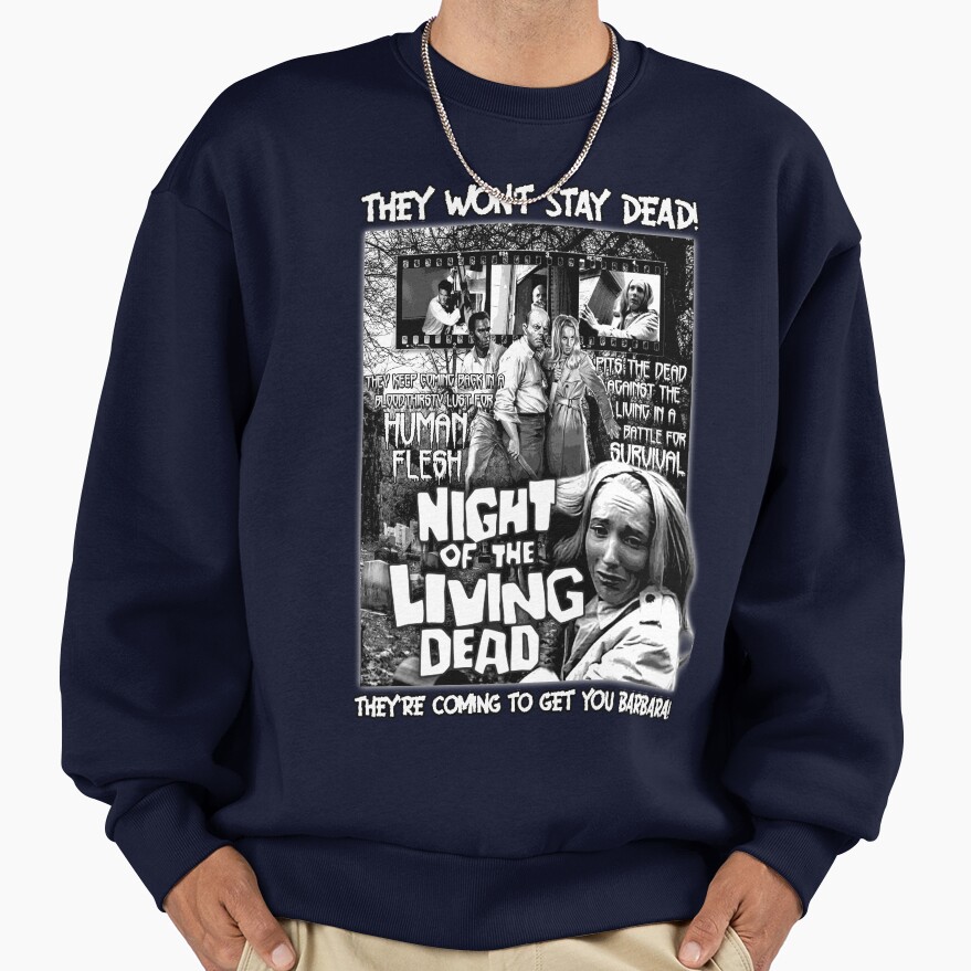 Night Of The Living Dead Retro Sweatshirt - Image 5