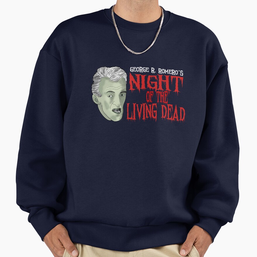 Night Of The Living Dead Zombie Sweatshirt - Image 5