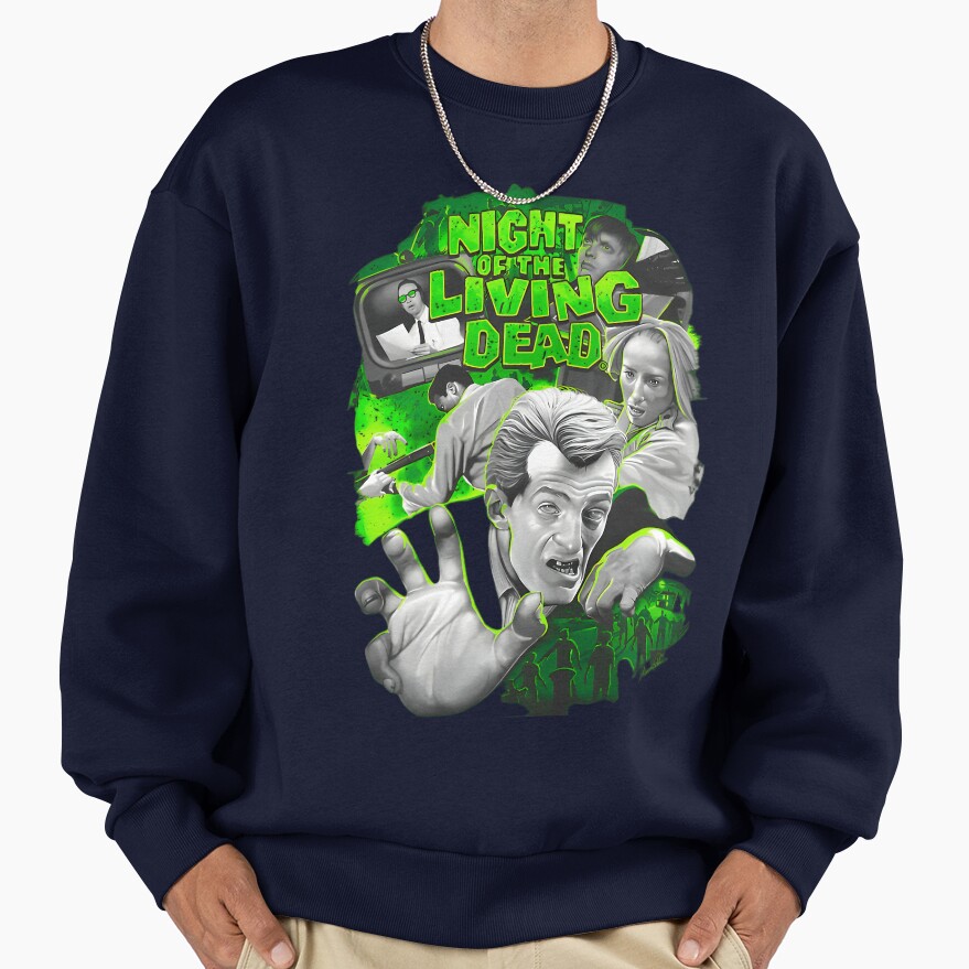 Scary Movie Vintage Halloween Horror Film Sweatshirt - Image 5
