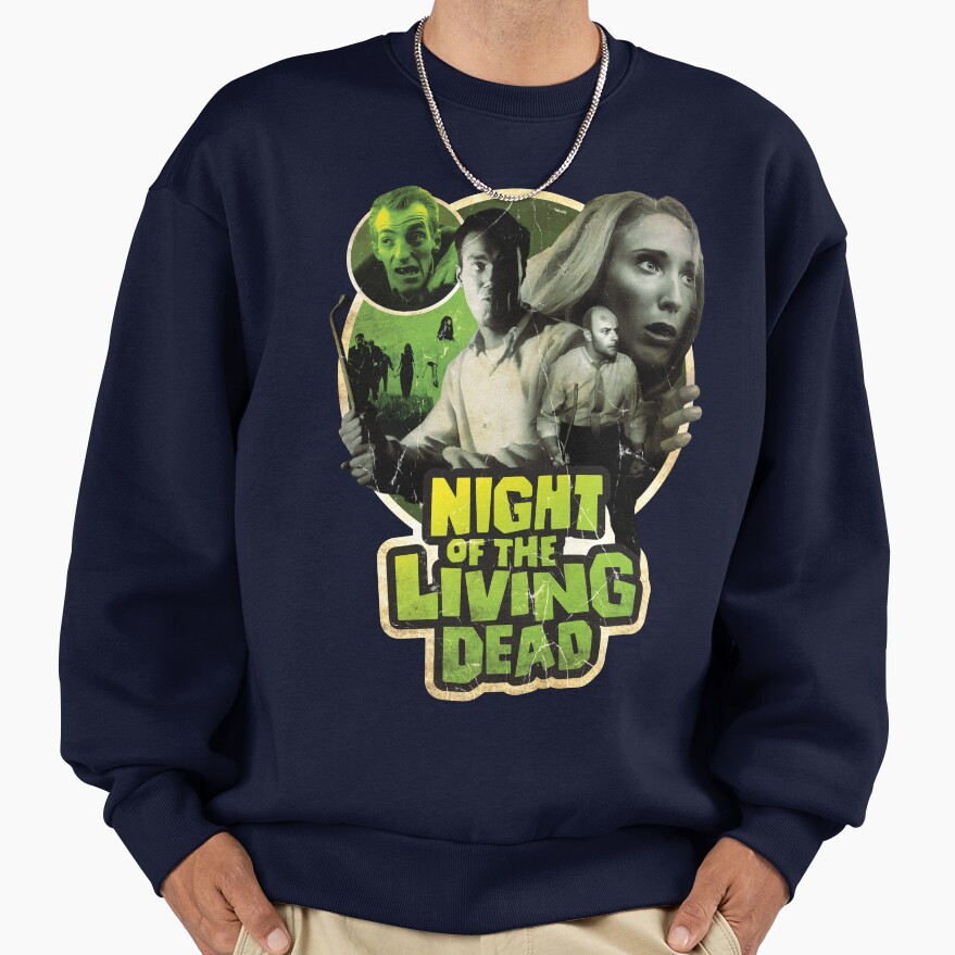 Night Of The Living Dead Grafiti Sweatshirt - Image 5