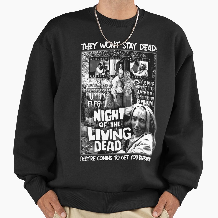 Night Of The Living Dead Retro Sweatshirt - Image 2