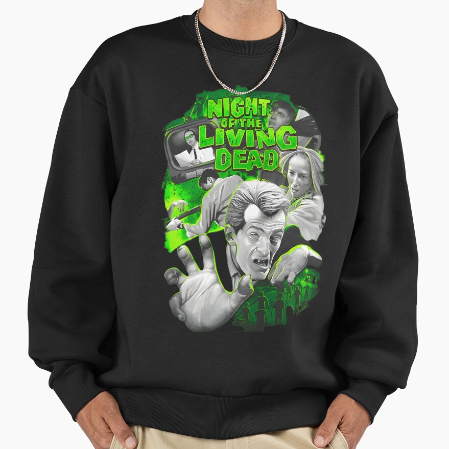 Scary Movie Vintage Halloween Horror Film Sweatshirt