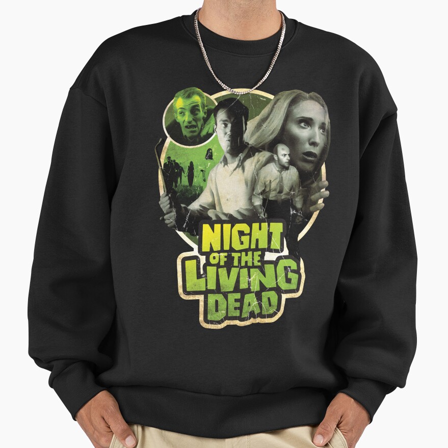 Night Of The Living Dead Grafiti Sweatshirt - Image 2