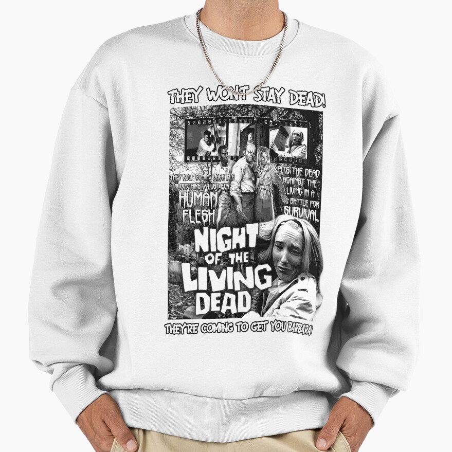 Night Of The Living Dead Retro Sweatshirt