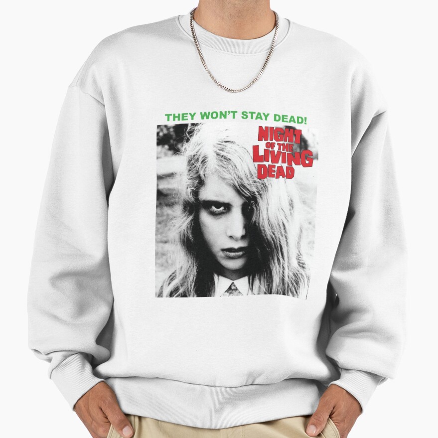 Night Of The Living Dead Little Zombie Girl Sweatshirt