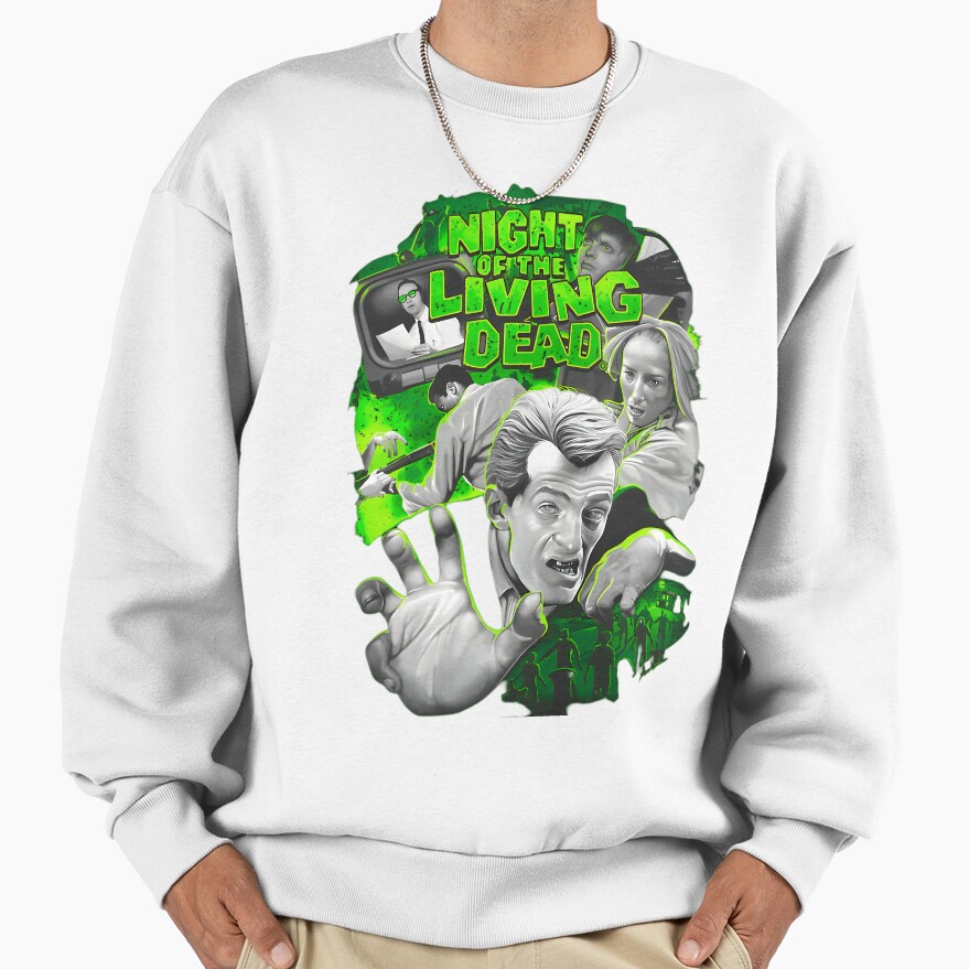 Scary Movie Vintage Halloween Horror Film Sweatshirt - Image 2