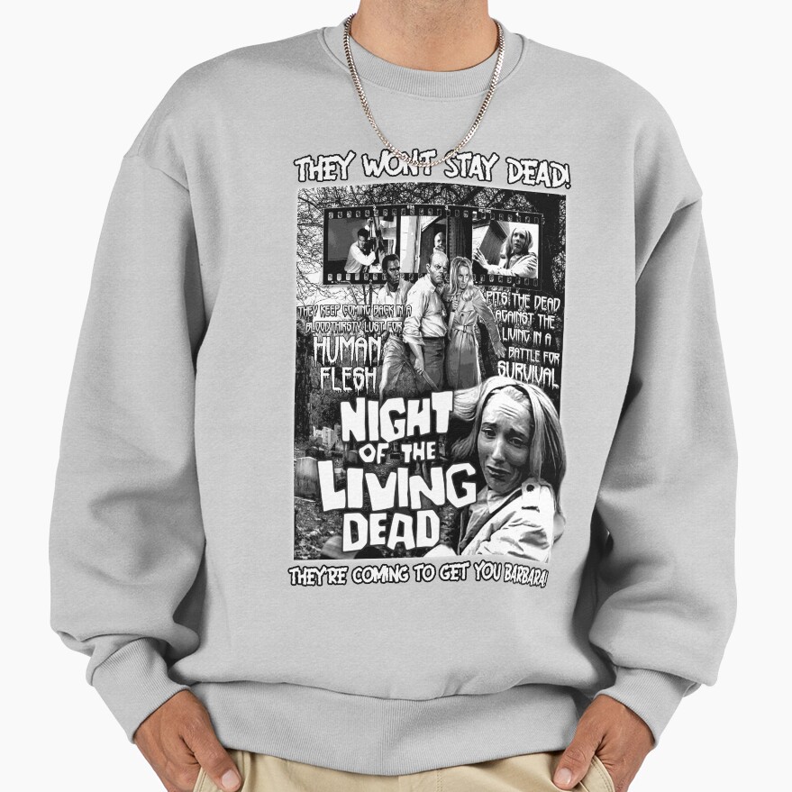 Night Of The Living Dead Retro Sweatshirt - Image 4