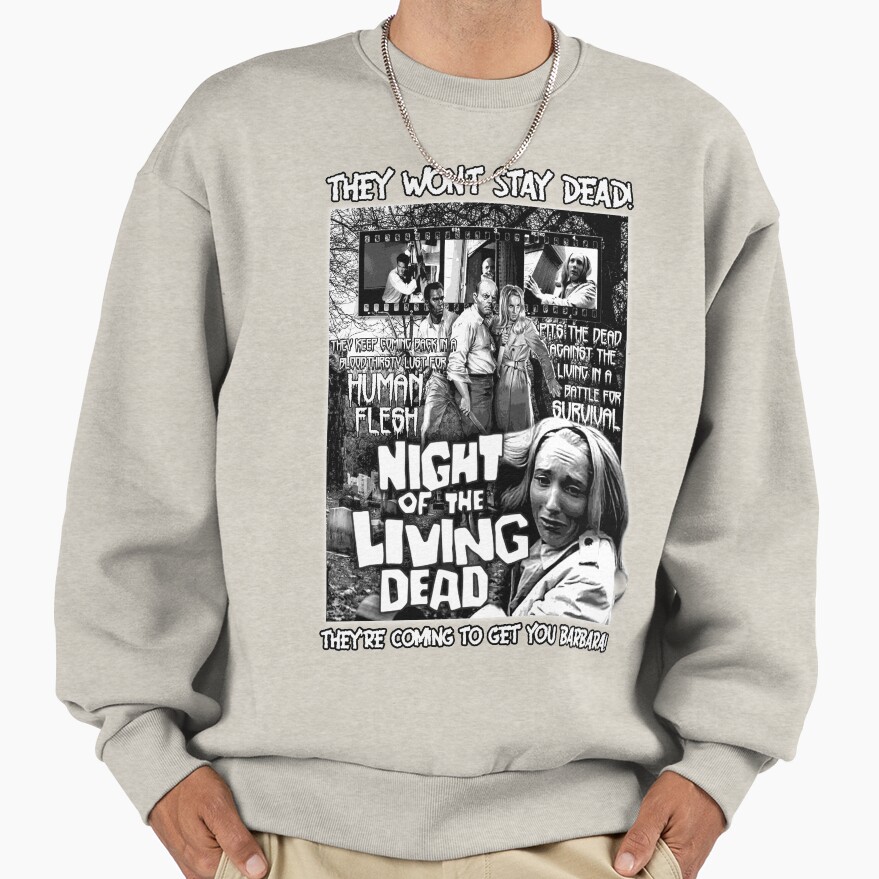 Night Of The Living Dead Retro Sweatshirt - Image 3