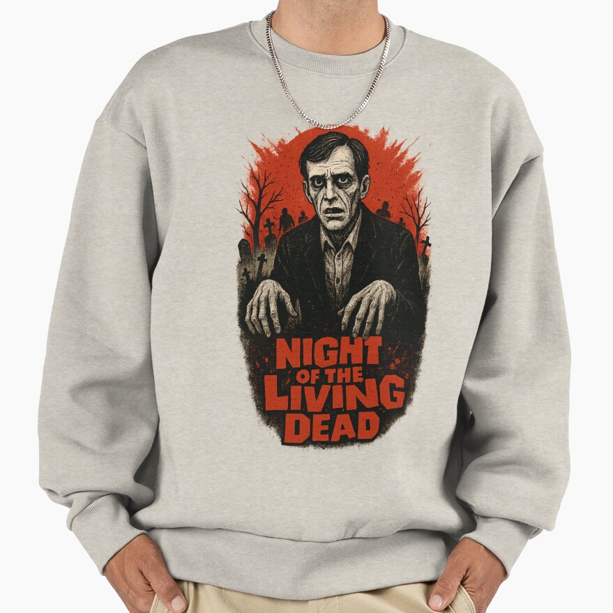 Night Of The Living Dead Hot Design Sweatshirt - Image 3