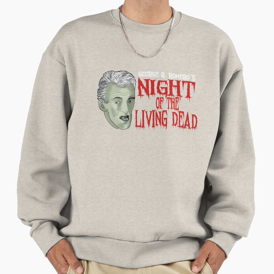 Night Of The Living Dead Zombie Sweatshirt - Image 3