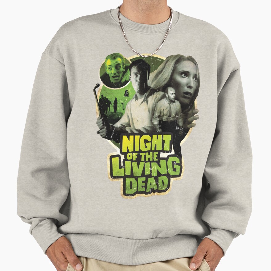 Night Of The Living Dead Grafiti Sweatshirt - Image 3